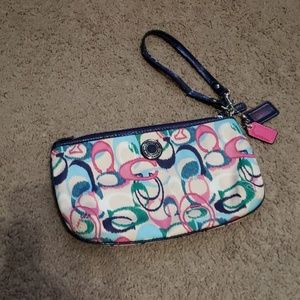 Coach wristlet